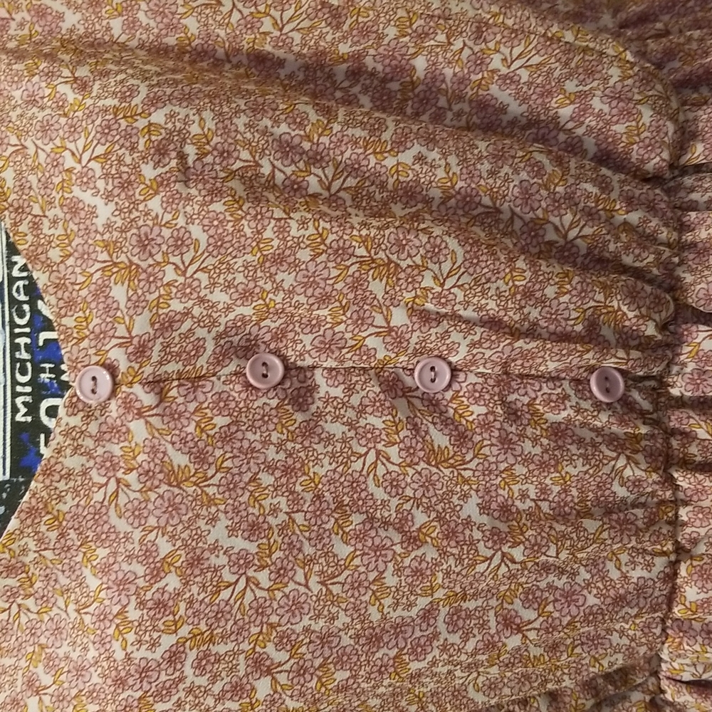 Floral Baby Doll Dress size 3XL - Picture 2 of 4